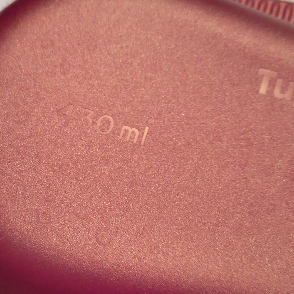 Tupperware Maroon Container - Picture 5 of 5